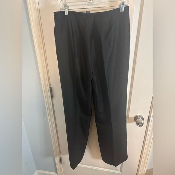 Ann Taylor vintage silk black Dress Pants trousers size 10 EUC - Picture 3 of 3